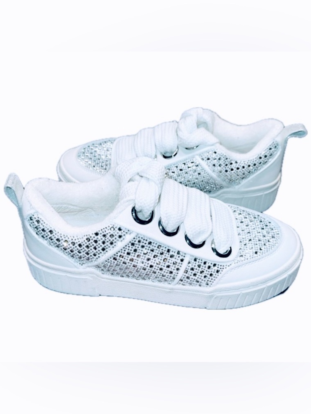 Gianni Bini Rhinestone Platform Sneakers